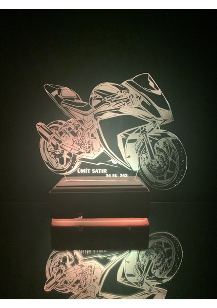 Yamaha R25 Motor 16 Renk Gece Lambası fiyatları