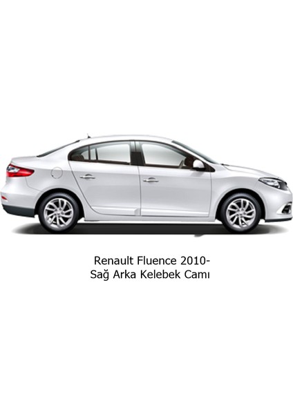 Renault Fluence Sağ Arka Kelebek Cam Srg. 10- fiyatları