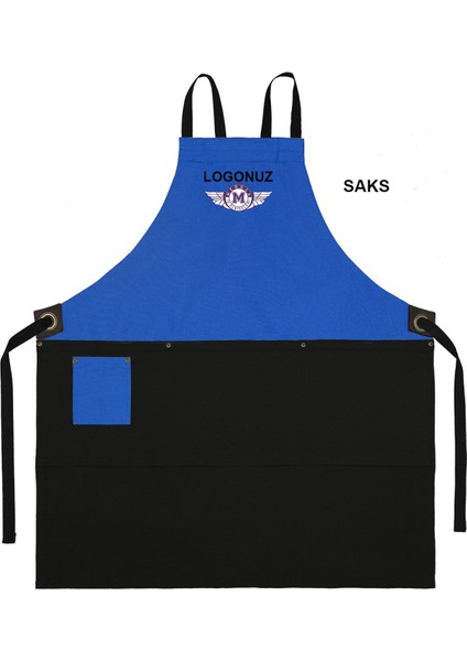 Nakışlı Boyundan Askılı Mutfak Iş Önlüğü - Saks fiyatları