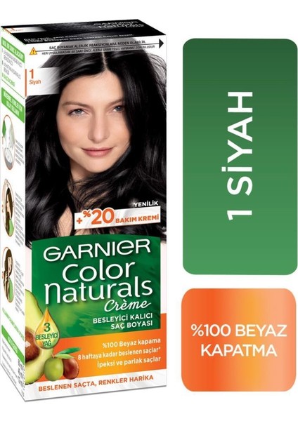 Color Naturals Saç Boyası 1 x 2+Saç Boyama Seti fiyatları