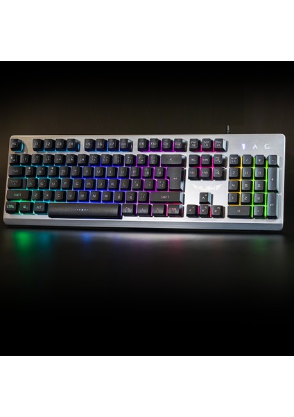 Donzel RK808 Mekanik Hisli RGB Işıklı Oyun Klavyesi