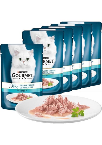 Purina Gourmet Perle 6 Adet Izgara Ton Balıklı Konserve 85 gr