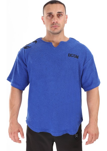 Havlu Antrenman T-Shirt Geniş Kesim Bodybuilding Rag Top Big Sam 3299