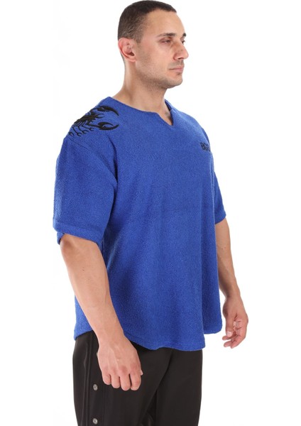 Havlu Antrenman T-Shirt Geniş Kesim Bodybuilding Rag Top Big Sam 3299 fırsatları