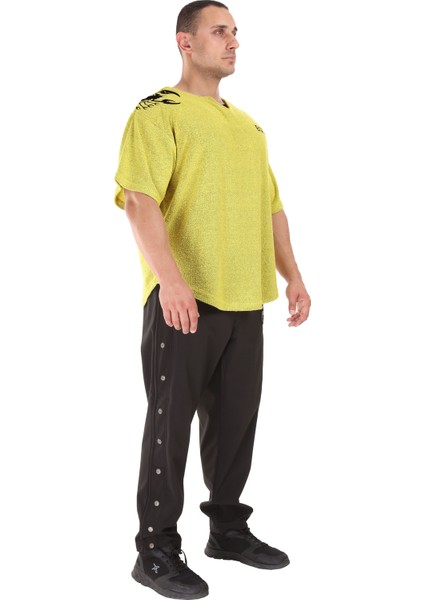 Havlu Vücut Geliştirme Antrenman T-Shirt Gym Rag Top Big Sam 3297