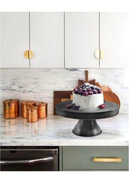 Pasta & Kek Servisi 33X15 cm Siyah