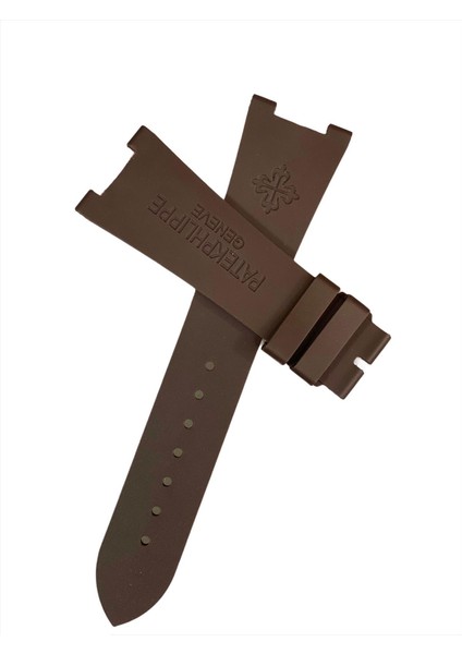 Nautilus 26MM Kahverengi Silikon Saat Kordonu fiyatları