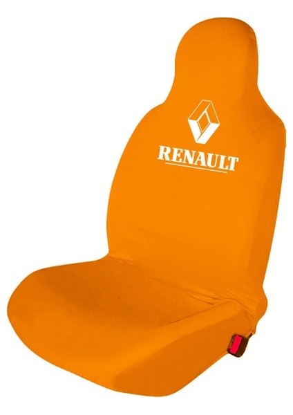 Özdemir Tekstil Reno Flash-S Oto Koltuk Servis Kılıfı Penye Ön Arka Takım Turuncu