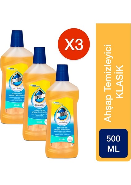 Ahşap Temizleme 500 ml 3 ADET