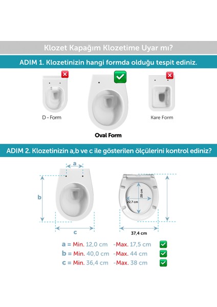 Aqua Bagno  Crown  Yavaş Kapanan Klozet Kapağı