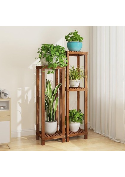 Çiçeklik 2'li Takım Çiçek Rafı Saksılık