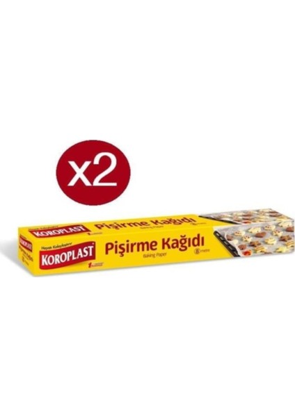 Pişirme Kağıdı 8 mt 2'li