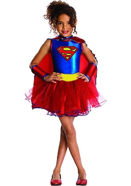 Super Kız Supergirl Çocuk Kostümü