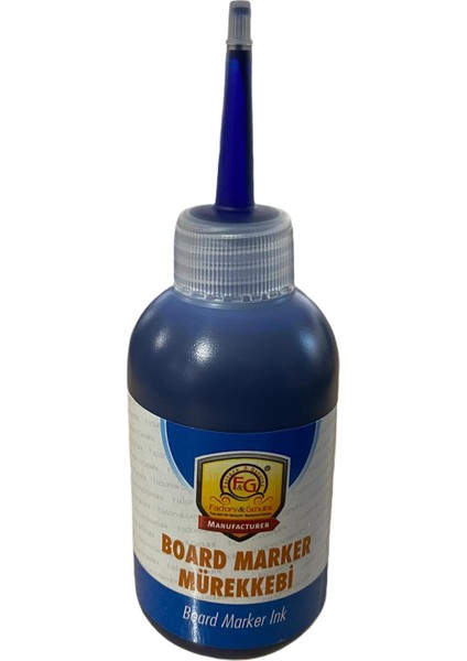 Tahta Kalemi Mürekkebi 100 ml Mavi