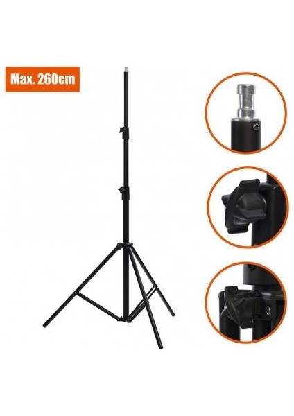 260T (Havalı) Paraflaş Tripodu 260CM modelleri