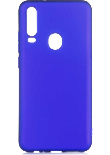 - General Mobile GM 20 Pro - Kılıf Mat Soft Premier Silikon Kapak - Saks Mavi - T15343