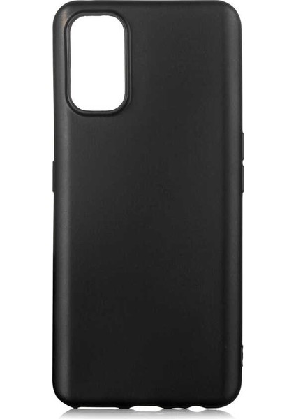 Realme 7 Pro Kılıf Mat Premium Silikon Kılıf + Nano Ekran Koruyucu Siyah
