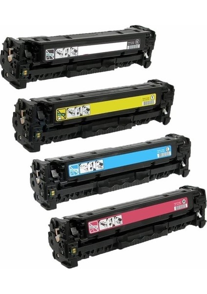 HP Color Laserjet Pro M452NW 4 Renk Toner Takım Set