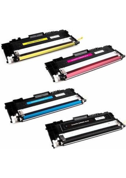 Samsung C433W Uyumlu 4 Renk Muadil Toner Seti