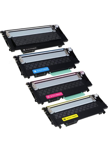 Samsung SL-C410/413W 4 Renk Muadil Toner Seti
