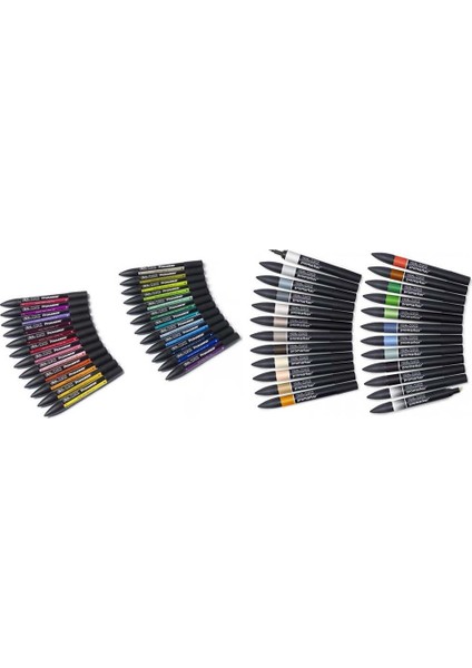 Student Designer + Mimari Tonlar Promarker 48 Renk Çantalı Set