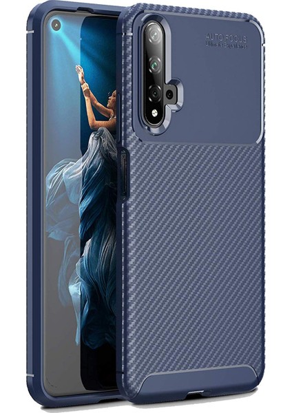 Honor 20 Kılıf Esnek Tpu Silikon Lacivert