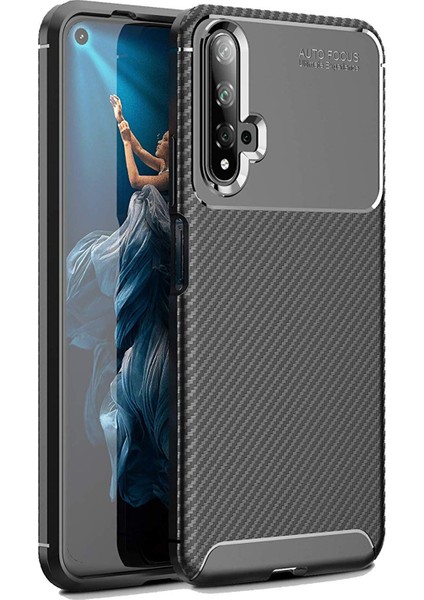 Honor 20 Kılıf Esnek Tpu Silikon Siyah