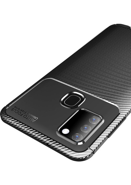 Samsung Galaxy A21S Kılıf A217 Esnek Tpu Silikon Siyah