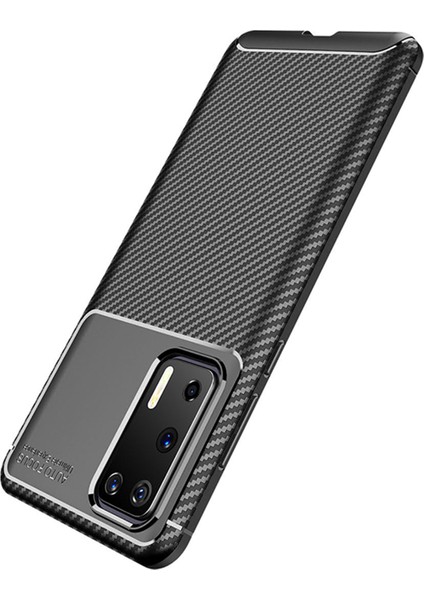 Huawei P40 Kılıf Esnek Tpu Silikon Siyah