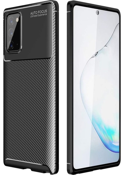 Samsung Galaxy Note 20 Kılıf N980 Esnek Tpu Silikon Siyah