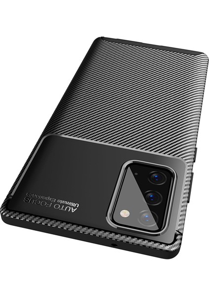 Samsung Galaxy Note 20 Kılıf N980 Esnek Tpu Silikon Siyah modelleri