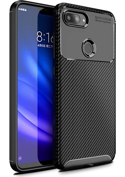 Xiaomi Mi 8 Lite Kılıf Esnek Tpu Silikon Siyah