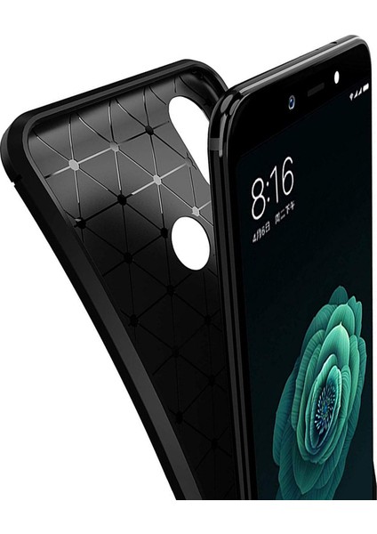 Xiaomi Mi A2 Kılıf Esnek Tpu Silikon Siyah