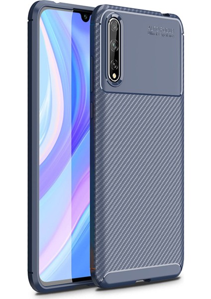 Huawei P Smart S Kılıf Esnek Tpu Silikon Lacivert