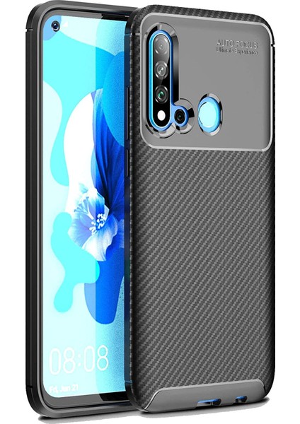 Huawei P20 Lite 2019 Kılıf Esnek Tpu Silikon Siyah