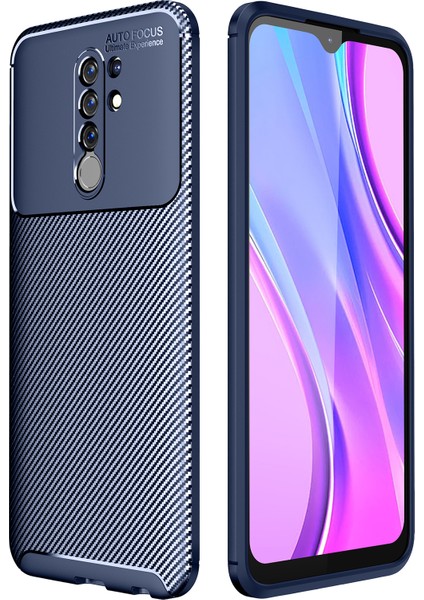 Xiaomi Redmi 9 Kılıf Esnek Tpu Silikon Lacivert