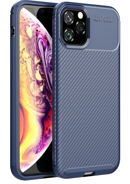 Apple iPhone 11 Pro Max Kılıf Esnek Tpu Silikon Lacivert