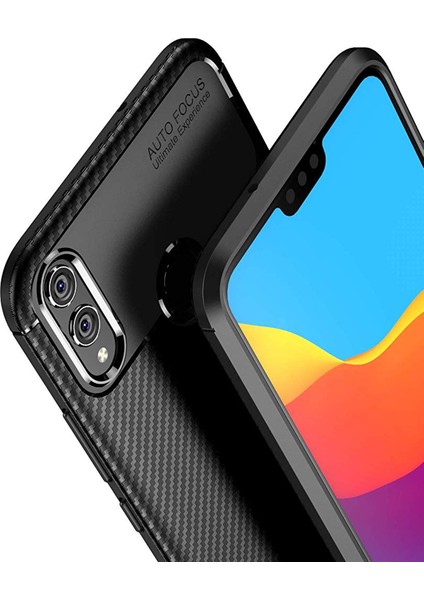 Honor 8x Kılıf Esnek Tpu Silikon Siyah modelleri