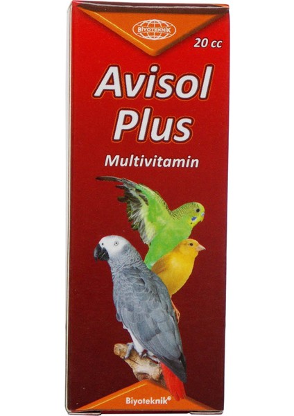 Papağan Multivitamin Avisol Plus Çözelti