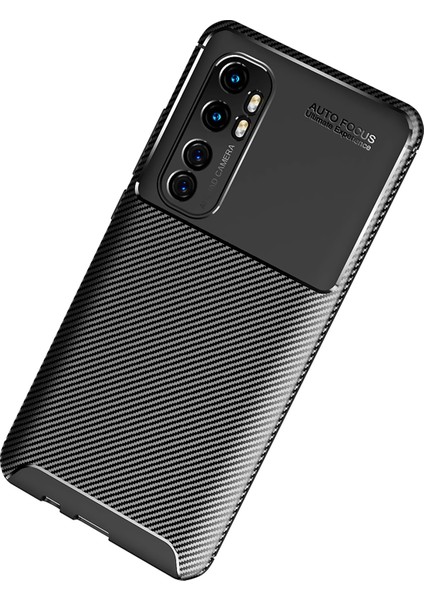 Xiaomi Mi Note 10 Lite Kılıf Esnek Tpu Silikon Siyah