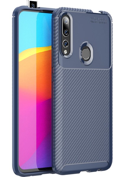 Huawei Y9 Prime 2019 Kılıf Esnek Tpu Silikon Lacivert