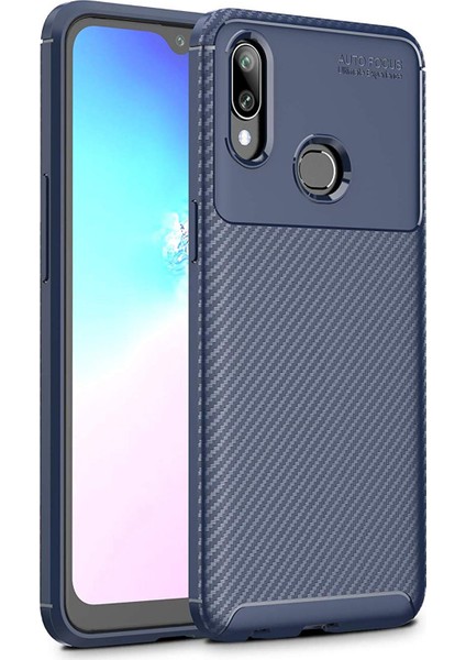 Samsung Galaxy A10S Kılıf A107 Esnek Tpu Silikon Lacivert