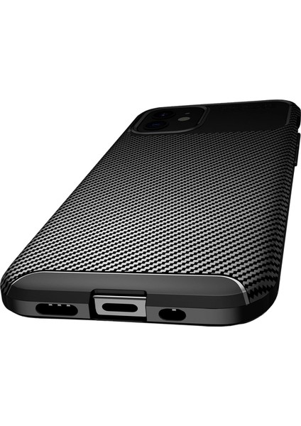 Apple iPhone 12 Mini Kılıf Esnek Tpu Silikon Siyah