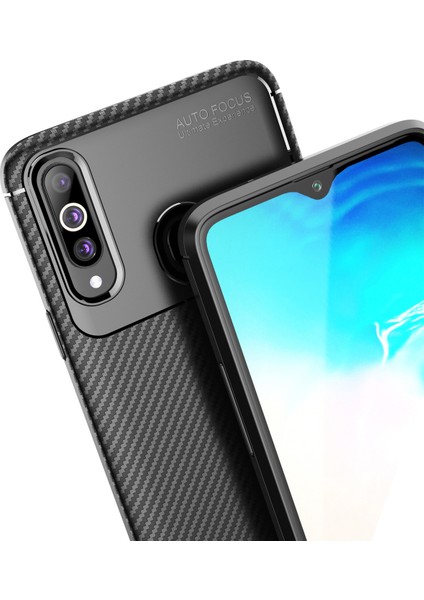 Samsung Galaxy A20S Kılıf A207 Esnek Tpu Silikon Siyah