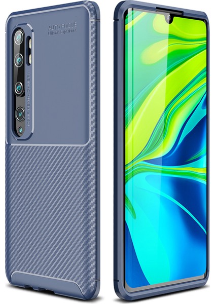 Xiaomi Mi Note 10 Kılıf Esnek Tpu Silikon Lacivert