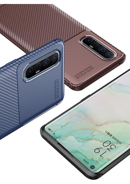 Oppo Reno 3 Pro Kılıf Esnek Tpu Silikon Siyah
