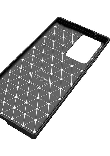 Samsung Galaxy Note 20 Ultra Kılıf N985 Esnek Tpu Silikon Siyah