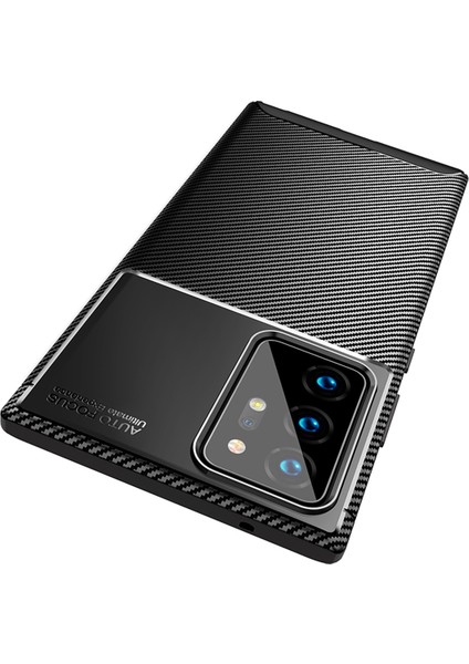 Samsung Galaxy Note 20 Ultra Kılıf N985 Esnek Tpu Silikon Siyah