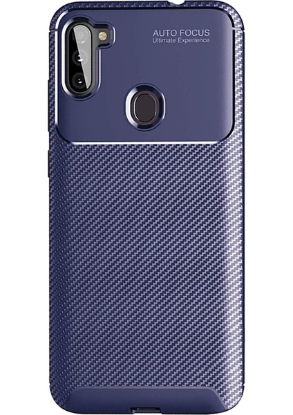 Samsung Galaxy A11 Kılıf A115 Esnek Tpu Silikon Lacivert