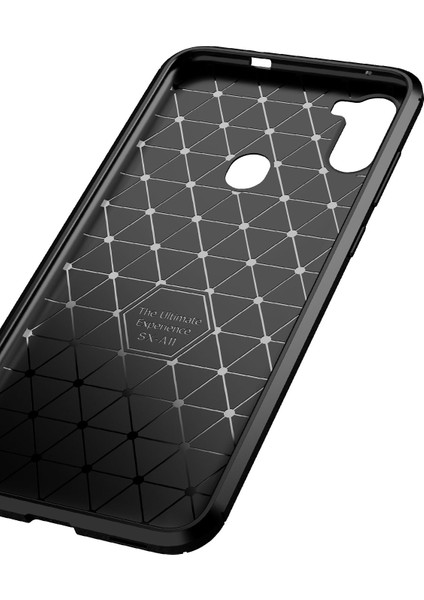 Samsung Galaxy A11 Kılıf A115 Esnek Tpu Silikon Siyah